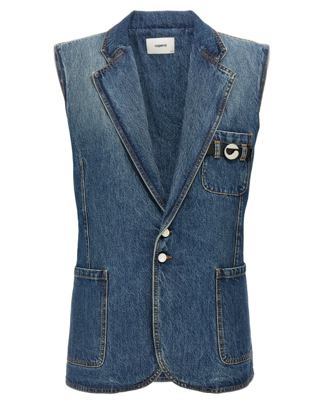 [Coperni] Vest SS25 COPV76F2014BLU