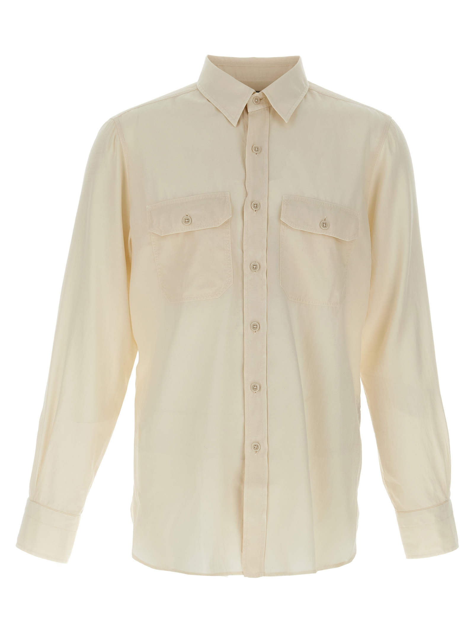 [Tom Ford] Shirts Long Sleeve SS25 HME001FMG002S24IG082