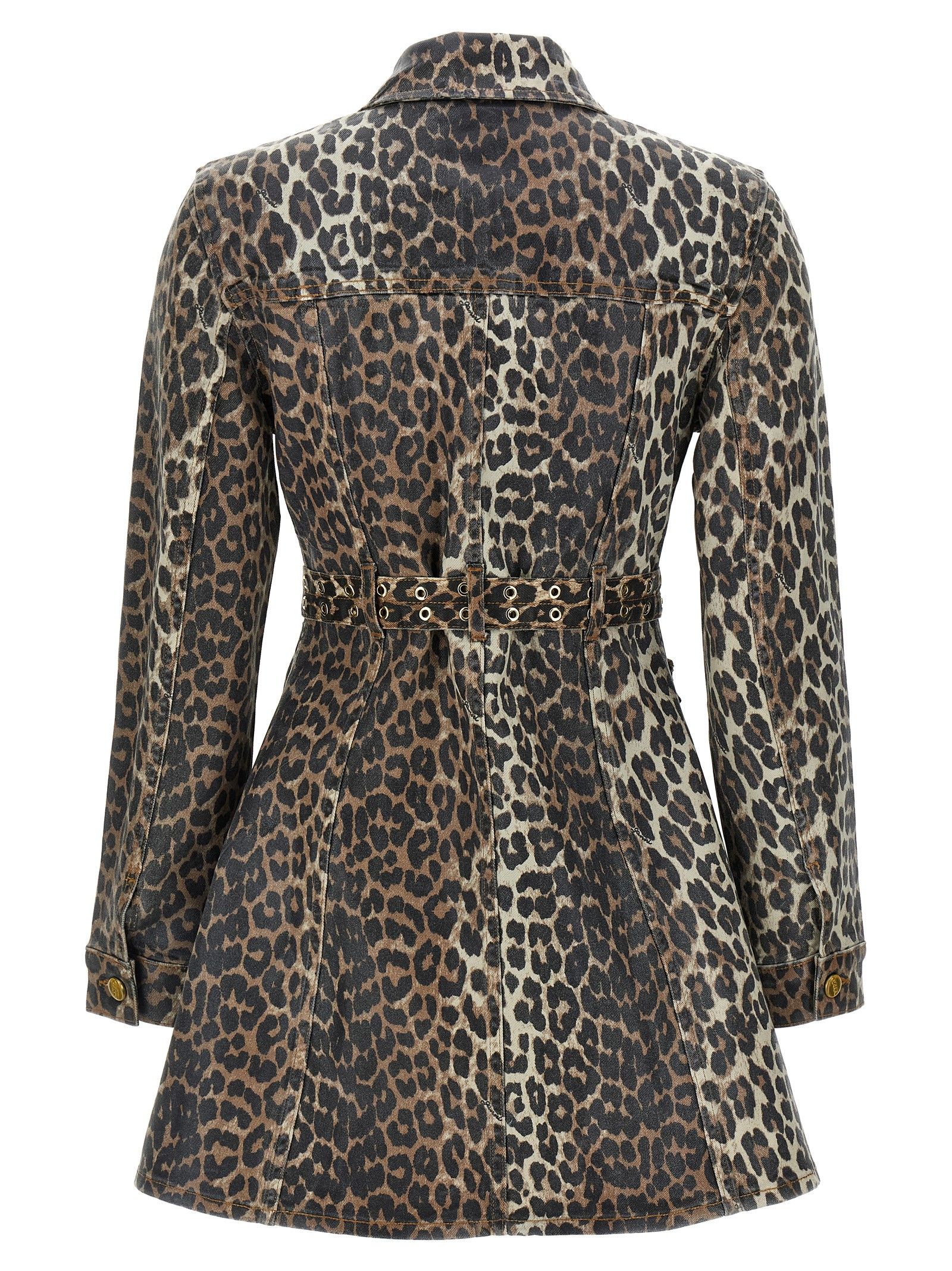 [GANNI] Long sleeve dress SS25 J1605943