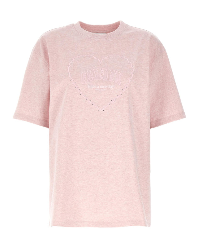 [GANNI] T-shirts Short Sleeve SS25 T4090868
