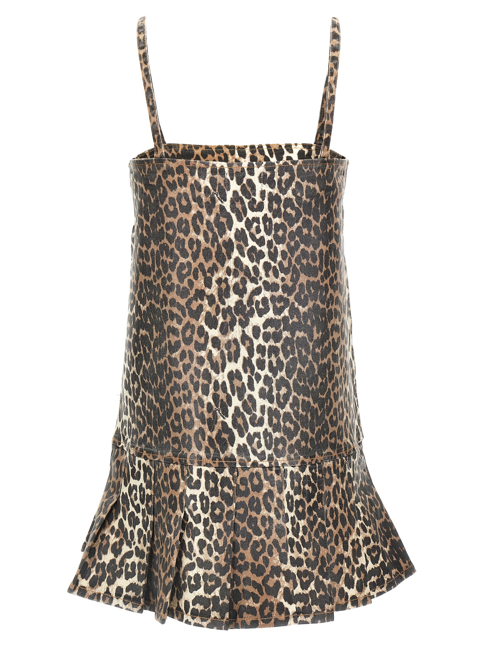 [GANNI] Sleeveless dress SS25 J1661943