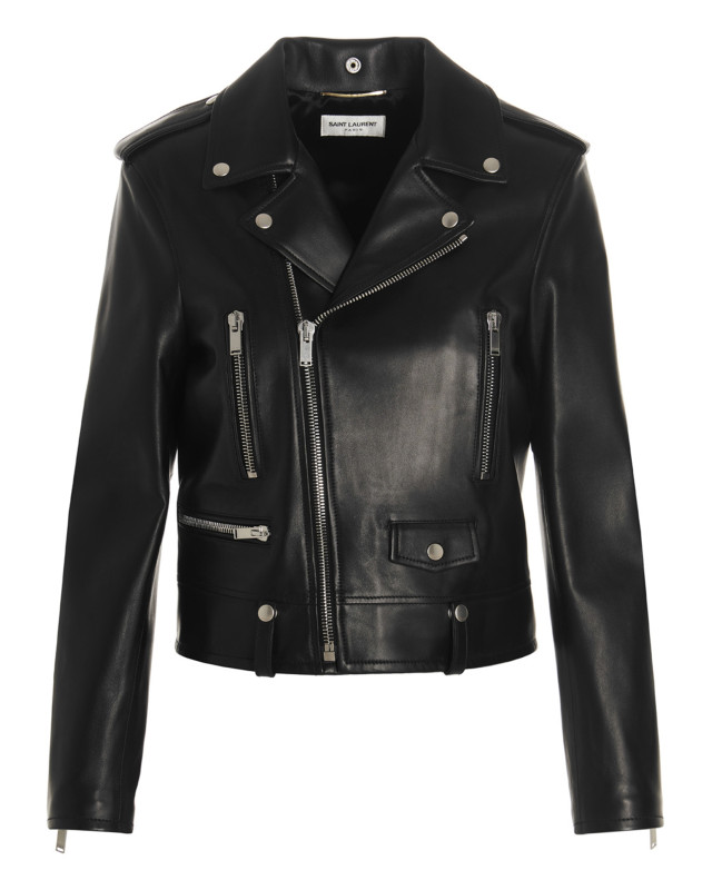 [Saint Laurent] Leather Jacket SS25 481862Y5YA21000