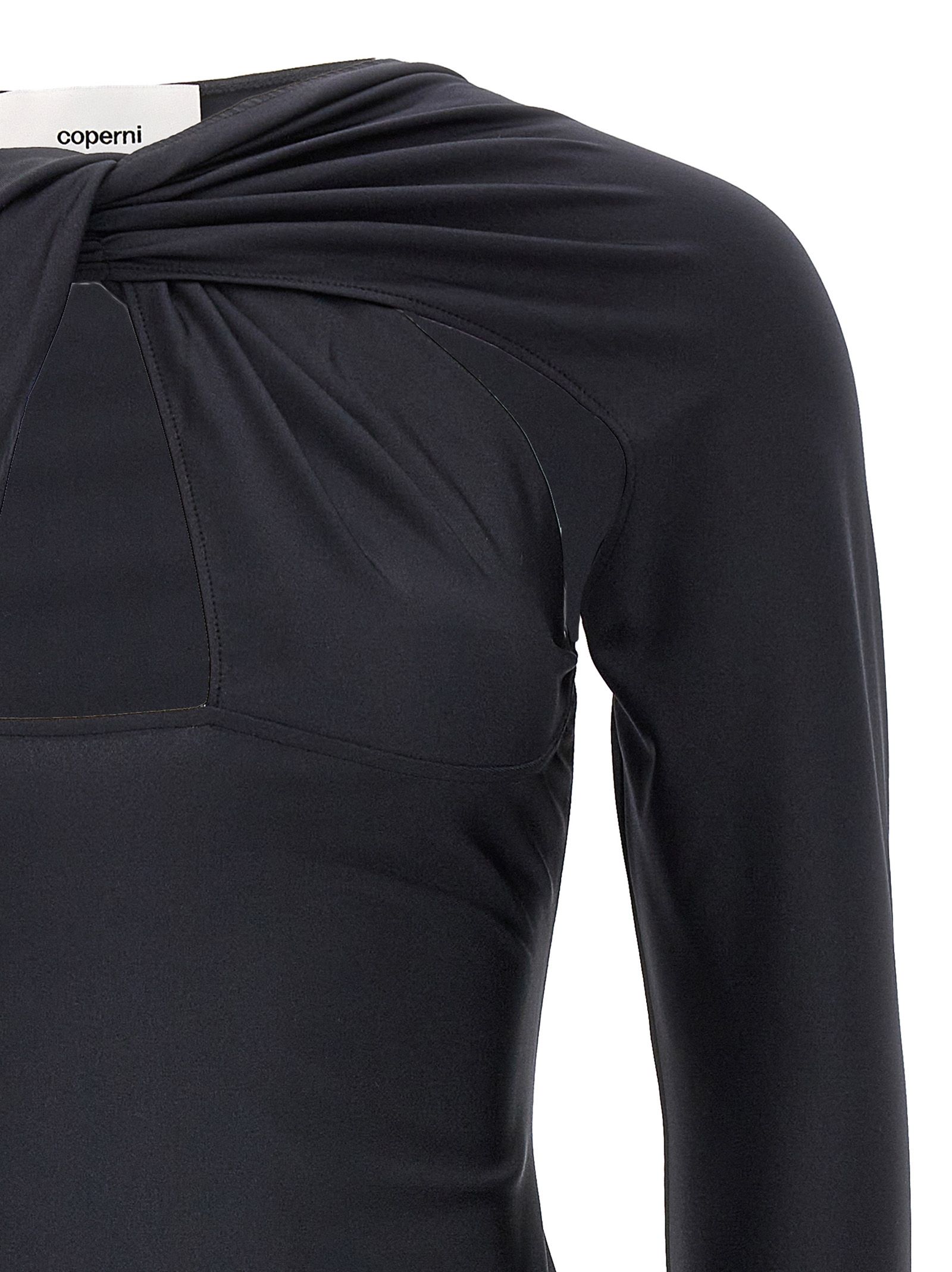 [Coperni] Long sleeve dress SS25 COPJS18545BLACK