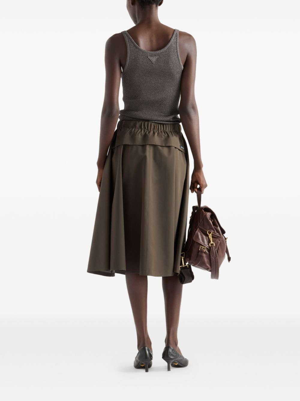 [Prada] Mini skirt SS26 21H02518UUF0334