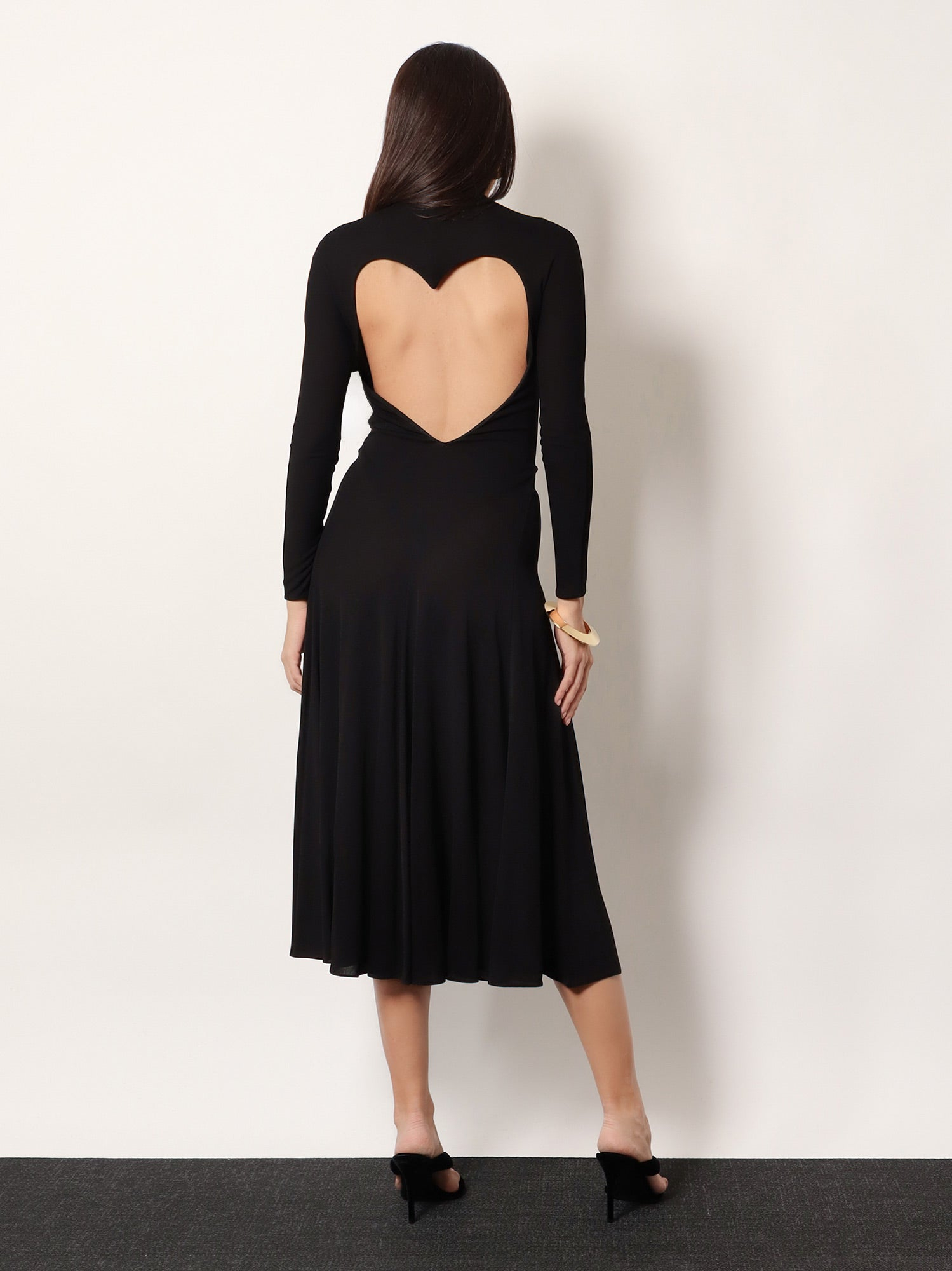[Alaia] Long sleeve dress FW25 AA9R2789J070B995