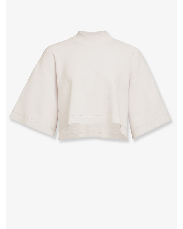 [Alaia] T-shirts Short Sleeve FW25 AA9H1232K083B000