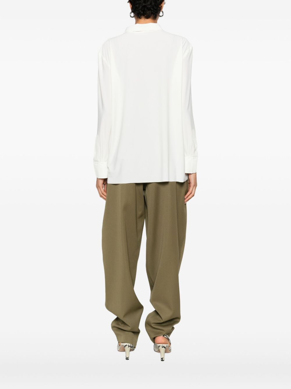 [Norma Kamali] Shirts Long Sleeve FW25 KK1296PL031037