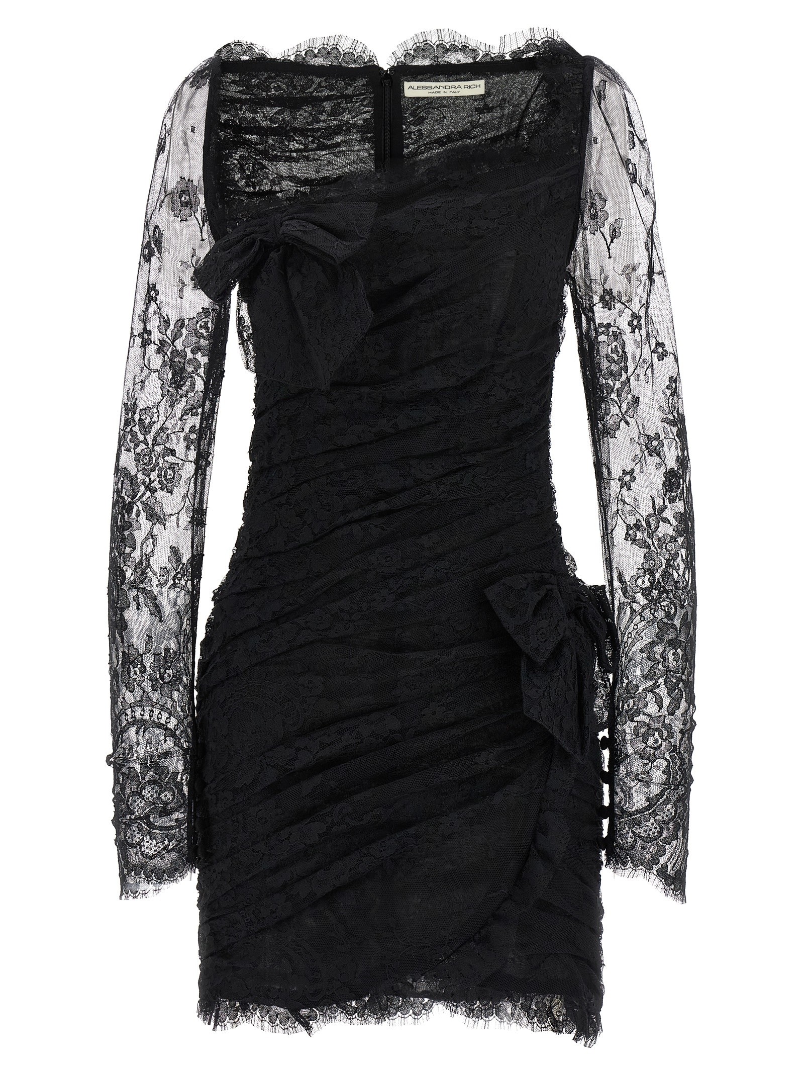 [Alessandra Rich] Long sleeve dress FW25 FABX4125P46230900