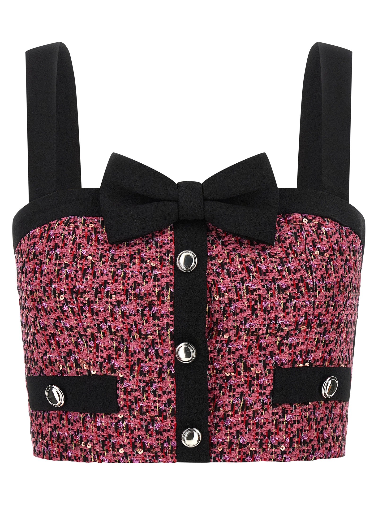 [Alessandra Rich] Tank top FW25 FABX4139F45851917
