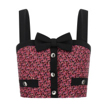 [Alessandra Rich] Tank top FW25 FABX4139F45851917