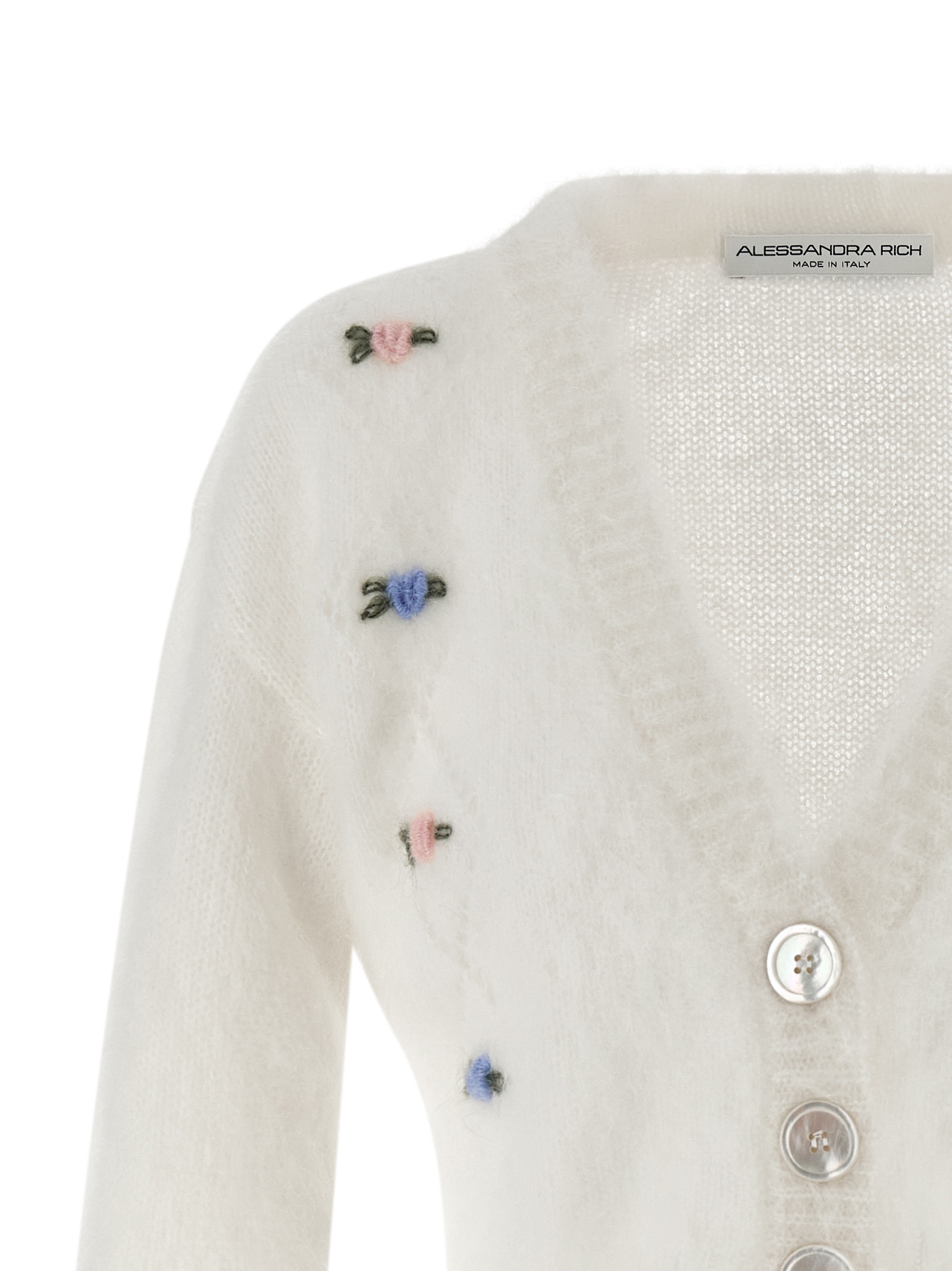 [Alessandra Rich] Cardigan FW25 FABX4183K46039001
