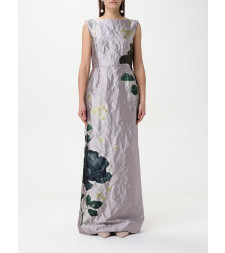 [Erdem] Sleeveless dress SS25 PS25G6LMTS MARGOT FLORAL LILAC