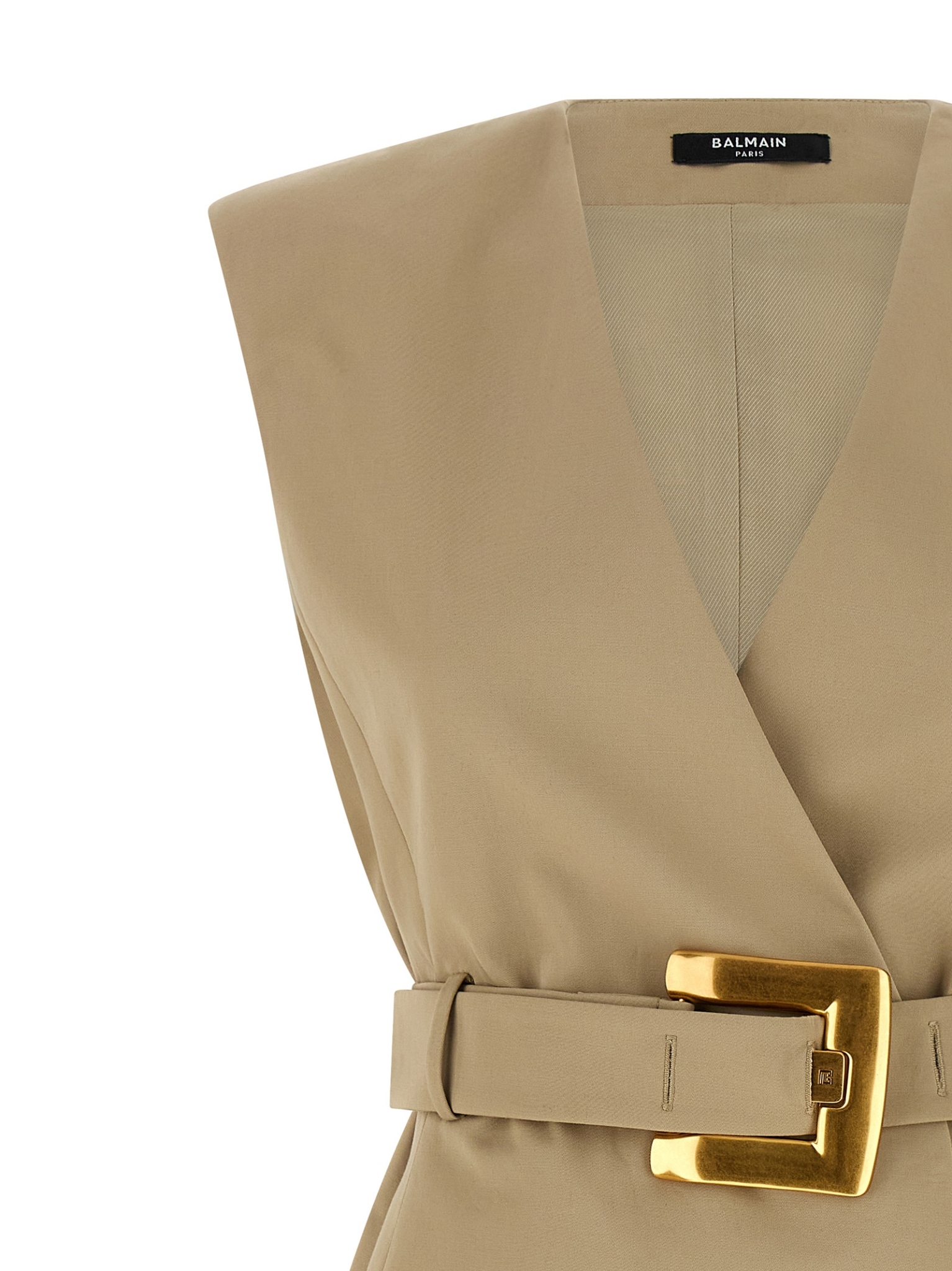 [Balmain] Sleeveless dress SS26 GF1R5168CG430AN