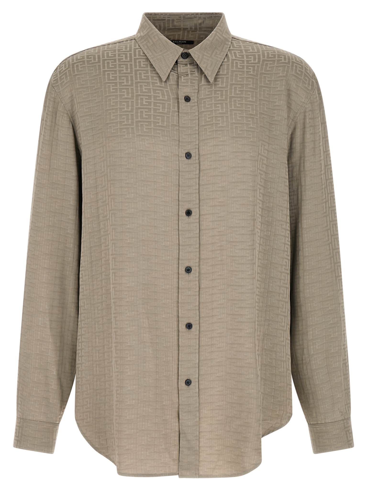 [Balmain] Shirts Long Sleeve SS26 GH1HS555VI749DJ