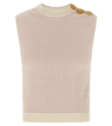 [Balmain] Tank top SS26 GF1AG850KJ48OIB