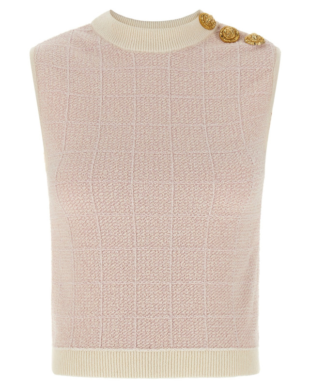 [Balmain] Tank top SS26 GF1AG850KJ48OIB