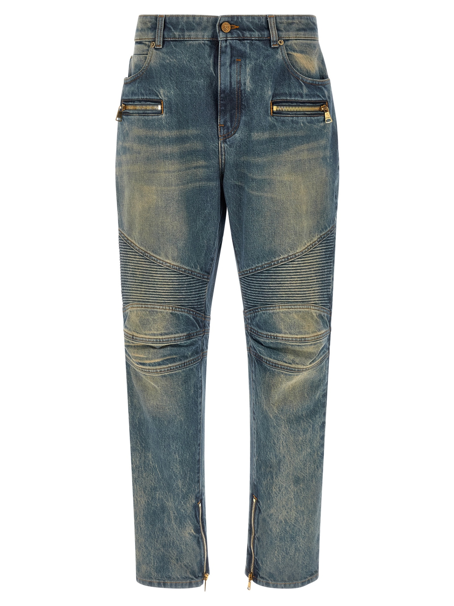 [Balmain] Jeans SS26 GH1MI105DG106AW