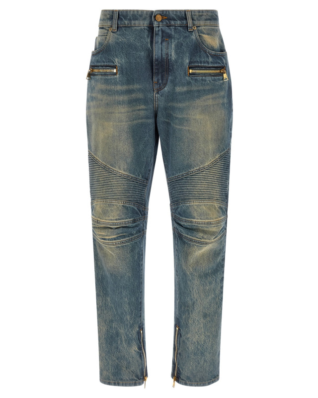 [Balmain] Jeans SS26 GH1MI105DG106AW