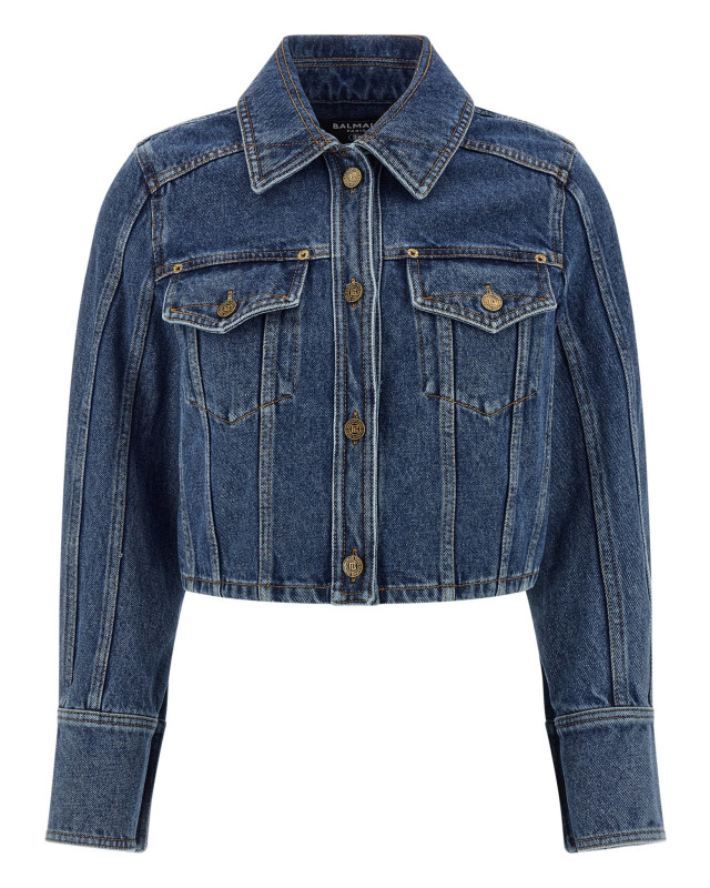 [Balmain] Denim Jacket SS26 GF1TC215DG086EX