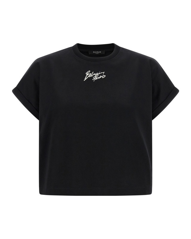 [Balmain] T-shirts Short Sleeve SS26 GF1EE005BD40EAB