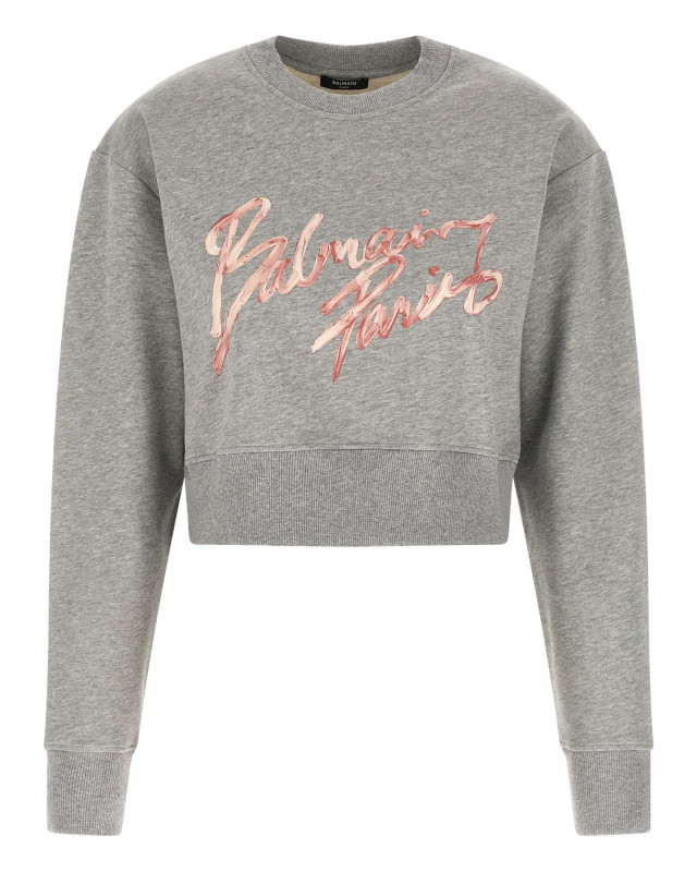 [Balmain] Sweatshirt SS26 GF1JO080BD43YIW