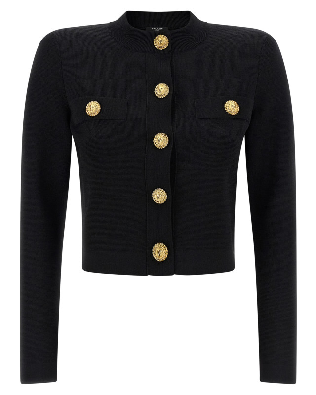 [Balmain] Cardigan SS26 GF1KL000KJ430PA