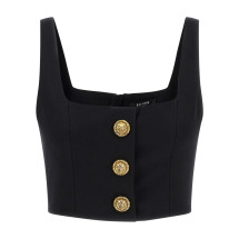 [Balmain] Tank top SS26 GF1AB520WC090PA