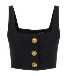 [Balmain] Tank top SS26 GF1AB520WC090PA