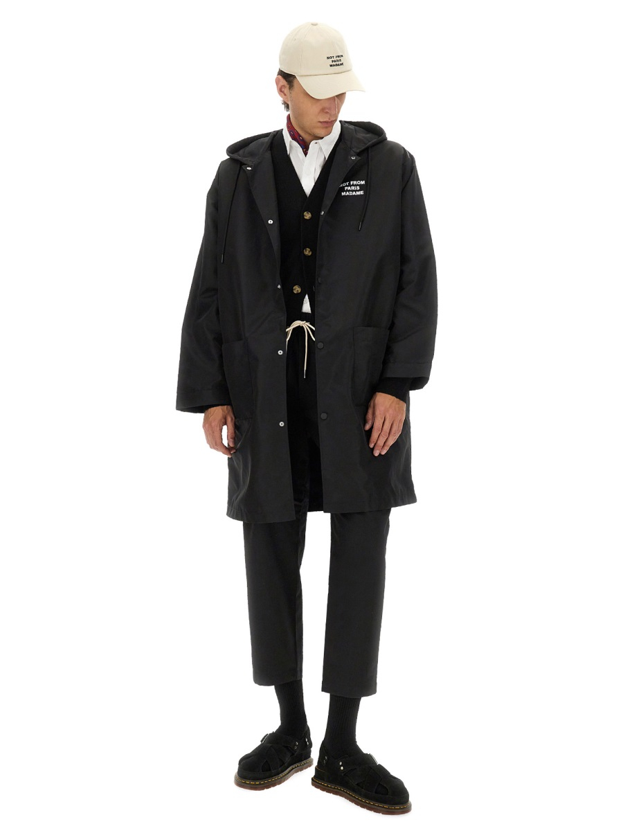 [DROLE DE MONSIEUR] Coat FW25 CT130_PA014BLACK