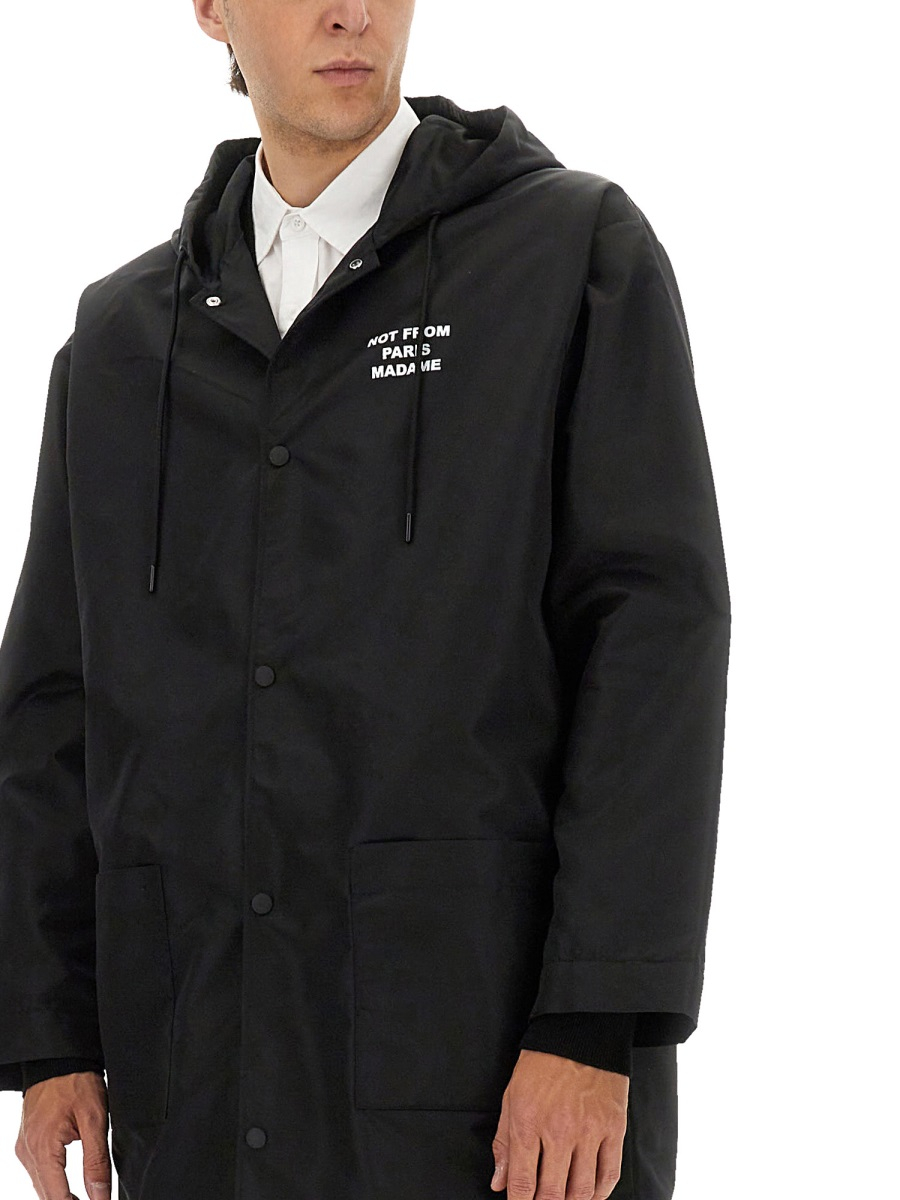 [DROLE DE MONSIEUR] Coat FW25 CT130_PA014BLACK