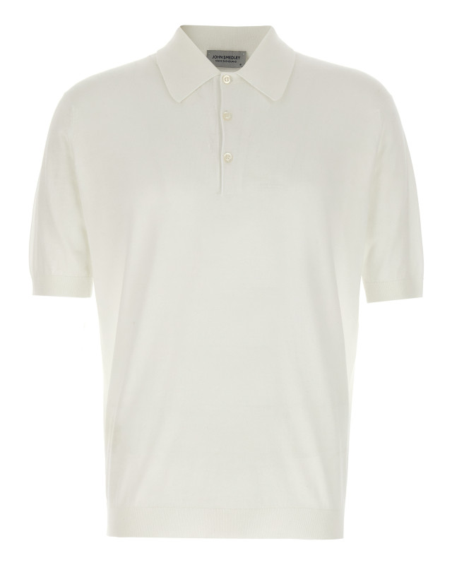[JOHN SMEDLEY] T-shirts Short Sleeve SS26 ISISWHITE