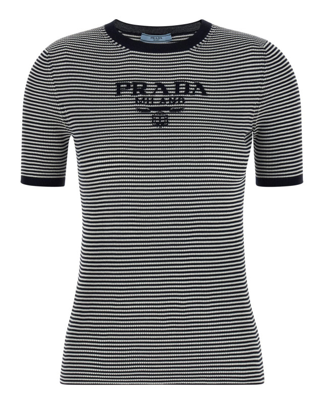 [Prada] T-shirts Short Sleeve SS26 P24T1FSWMO19BVF022X