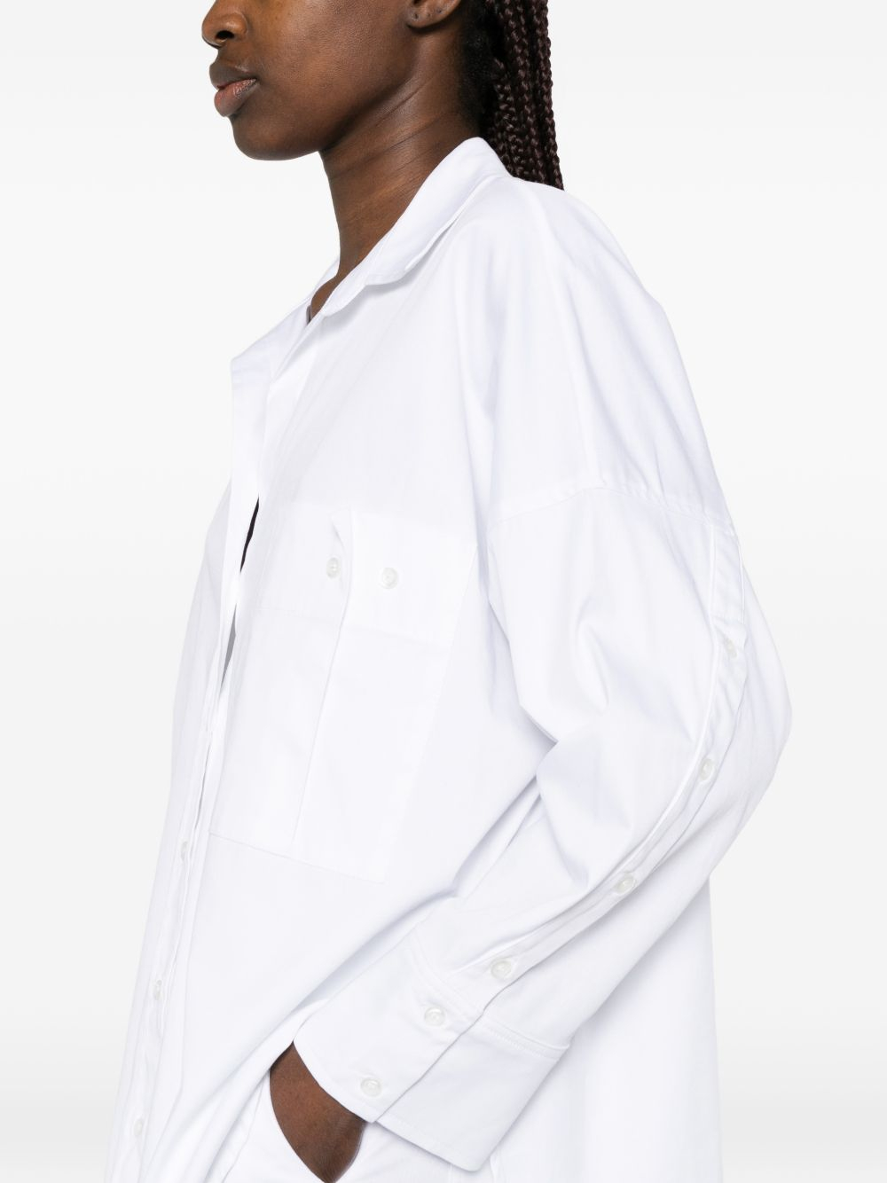 [WHITE SAND] Shirts Long Sleeve SS26 26SD527101