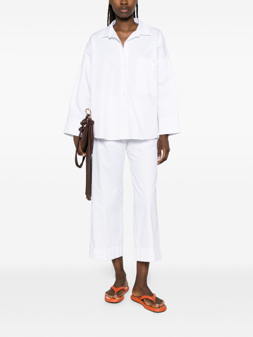 [WHITE SAND] Shirts Long Sleeve SS26 26SD527101
