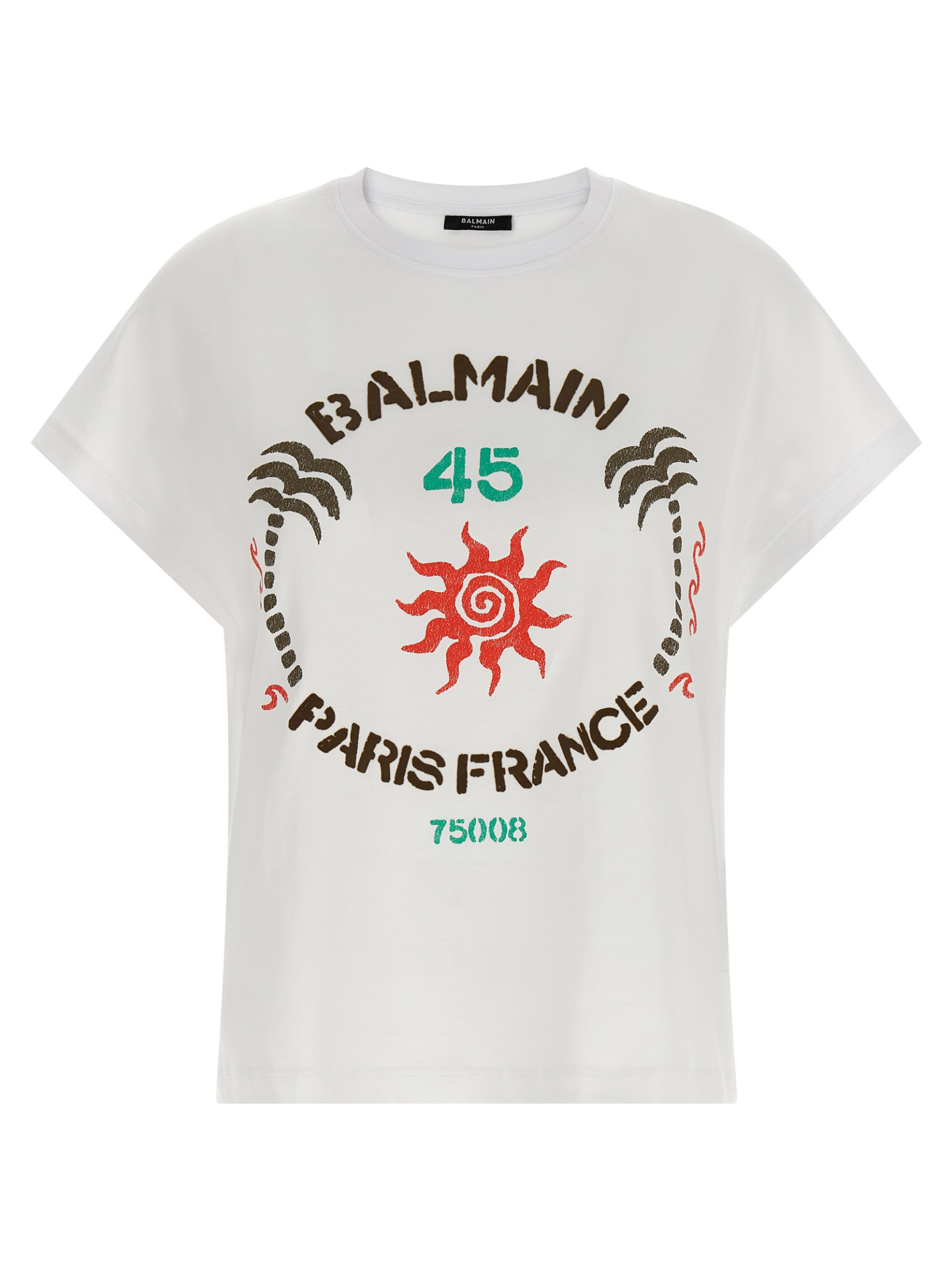 [Balmain] T-shirts Short Sleeve SS26 GF0EG064BD56GSR