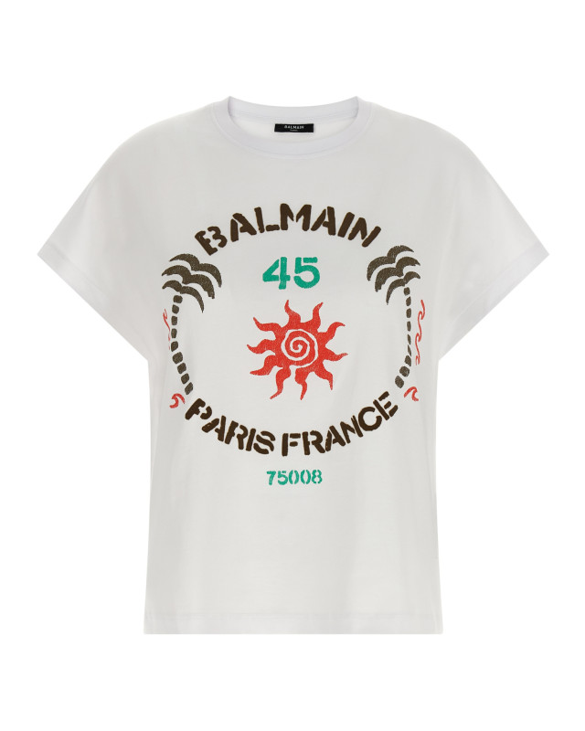 [Balmain] T-shirts Short Sleeve SS26 GF0EG064BD56GSR
