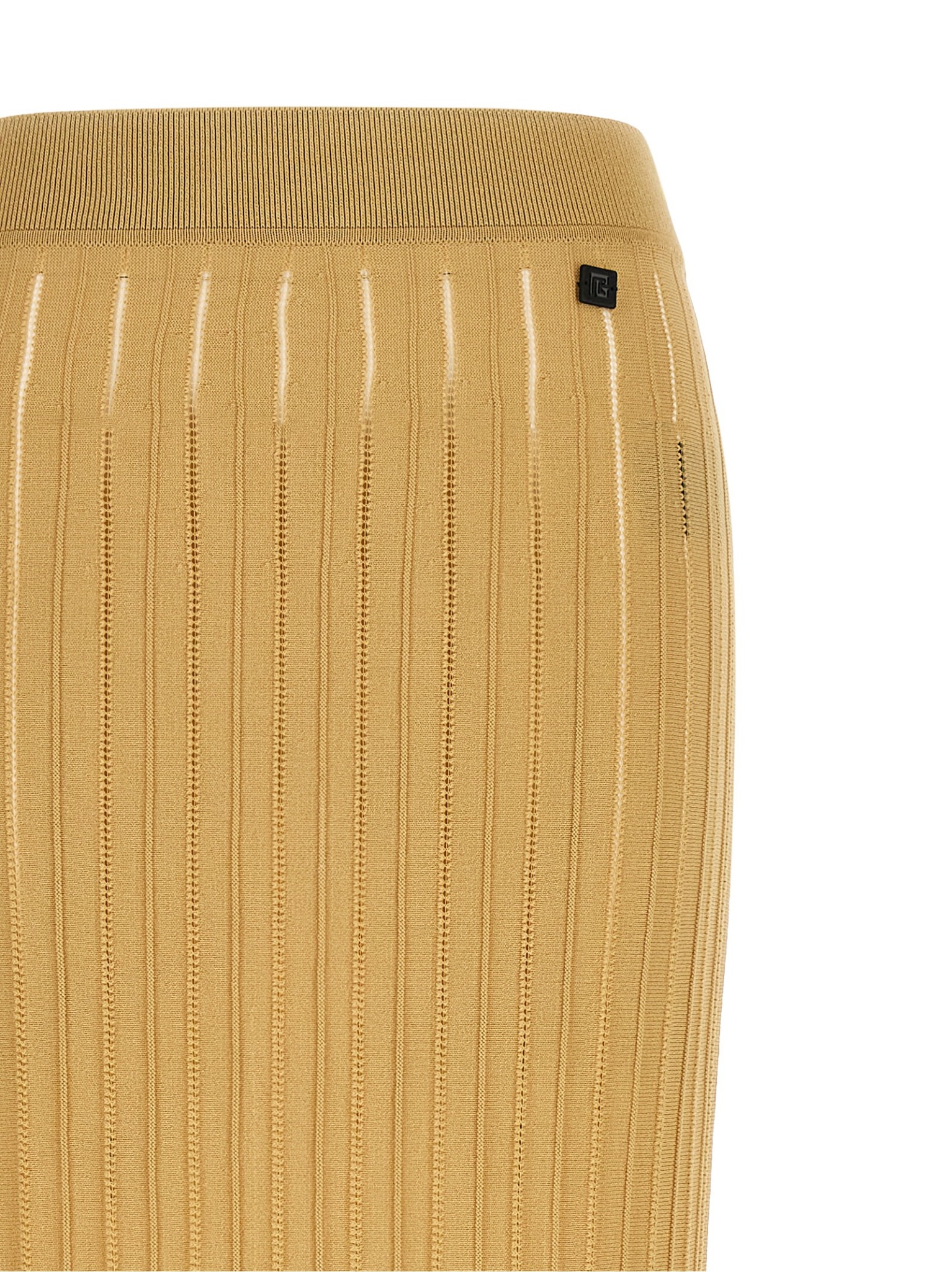 [Balmain] Long skirt SS26 GF0LC233KJ631GQ