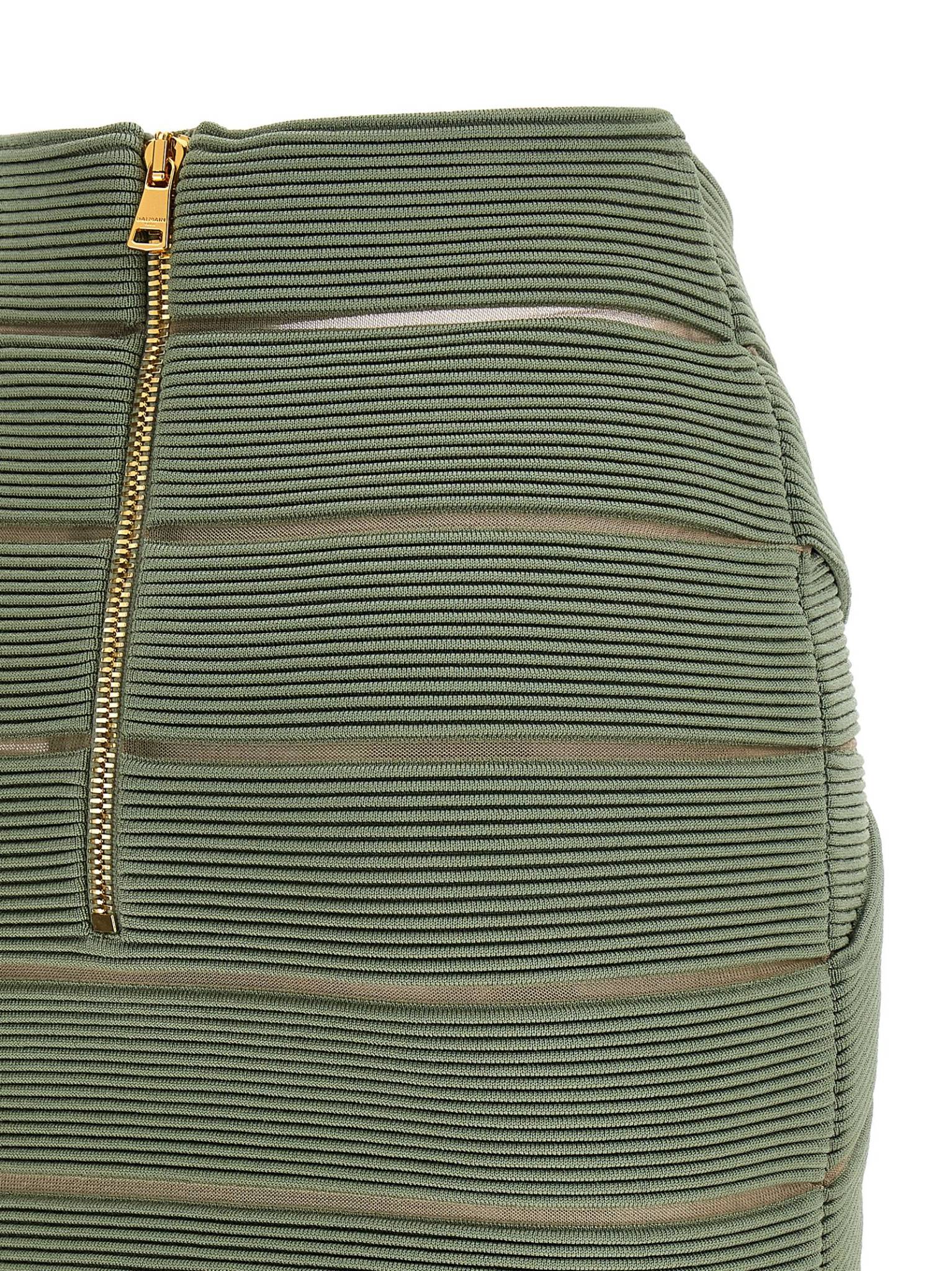 [Balmain] Mini skirt SS26 GF0LBB48KJ757EU