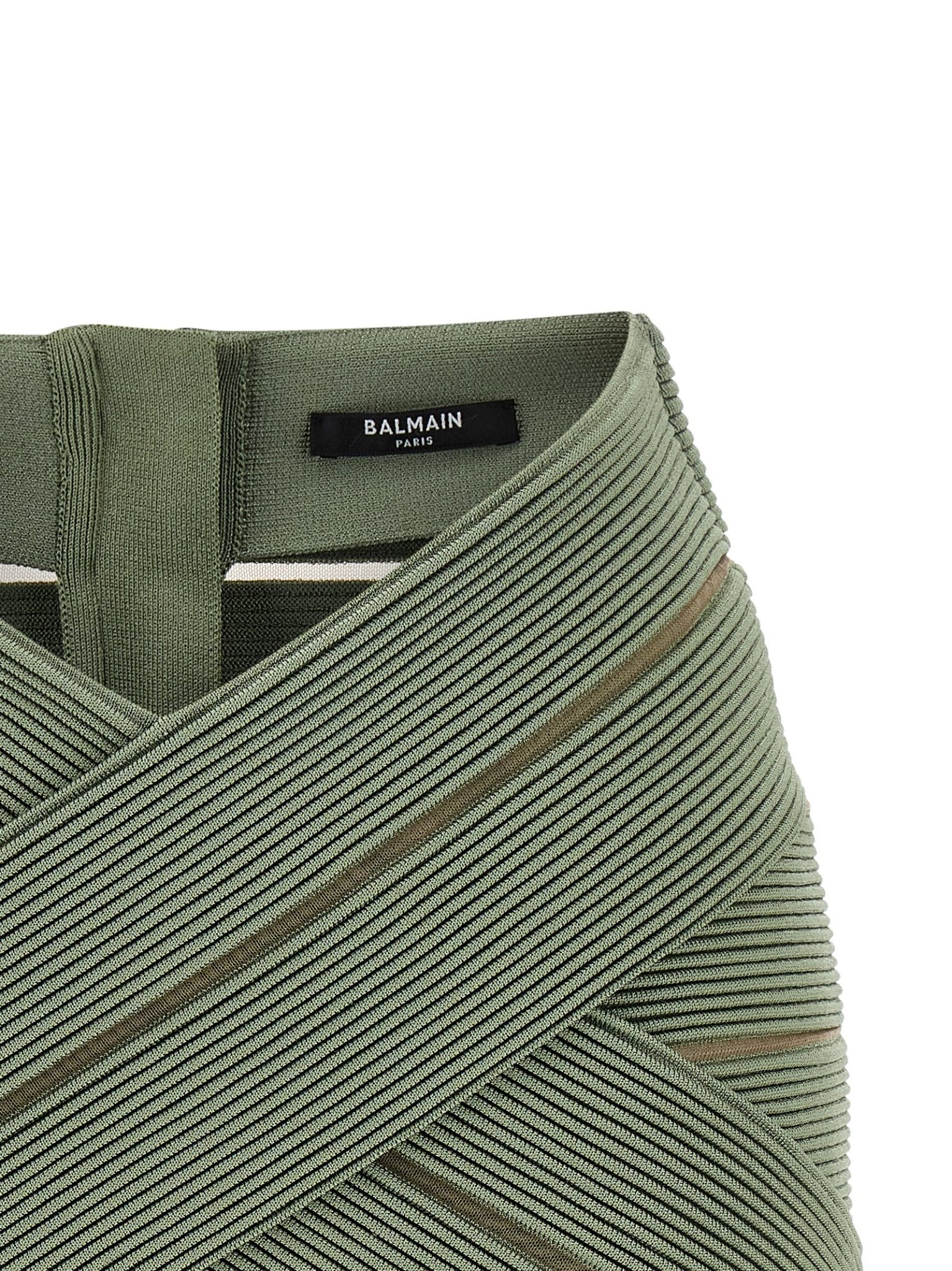 [Balmain] Mini skirt SS26 GF0LBB48KJ757EU