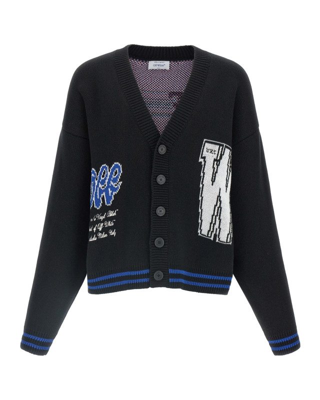 [Off-White] Cardigan FW25 OMHB019F25KNI00210011001