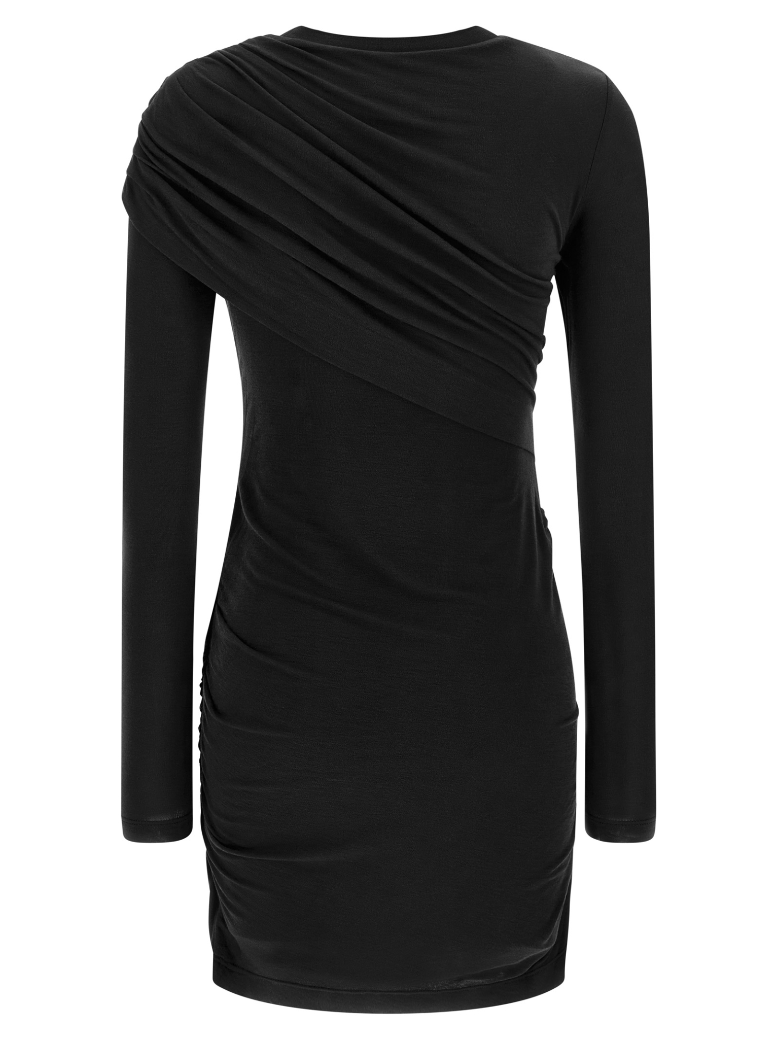 [Marant Etoile] Long sleeve dress FW25 RO0842FAC3K01E01BK