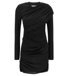 [Marant Etoile] Long sleeve dress FW25 RO0842FAC3K01E01BK