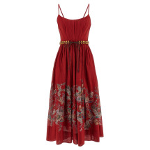 [Zimmermann] Sleeveless dress FW25 4225DSS251REDMULPAI