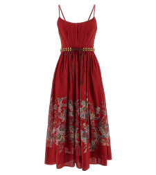 [Zimmermann] Sleeveless dress FW25 4225DSS251REDMULPAI