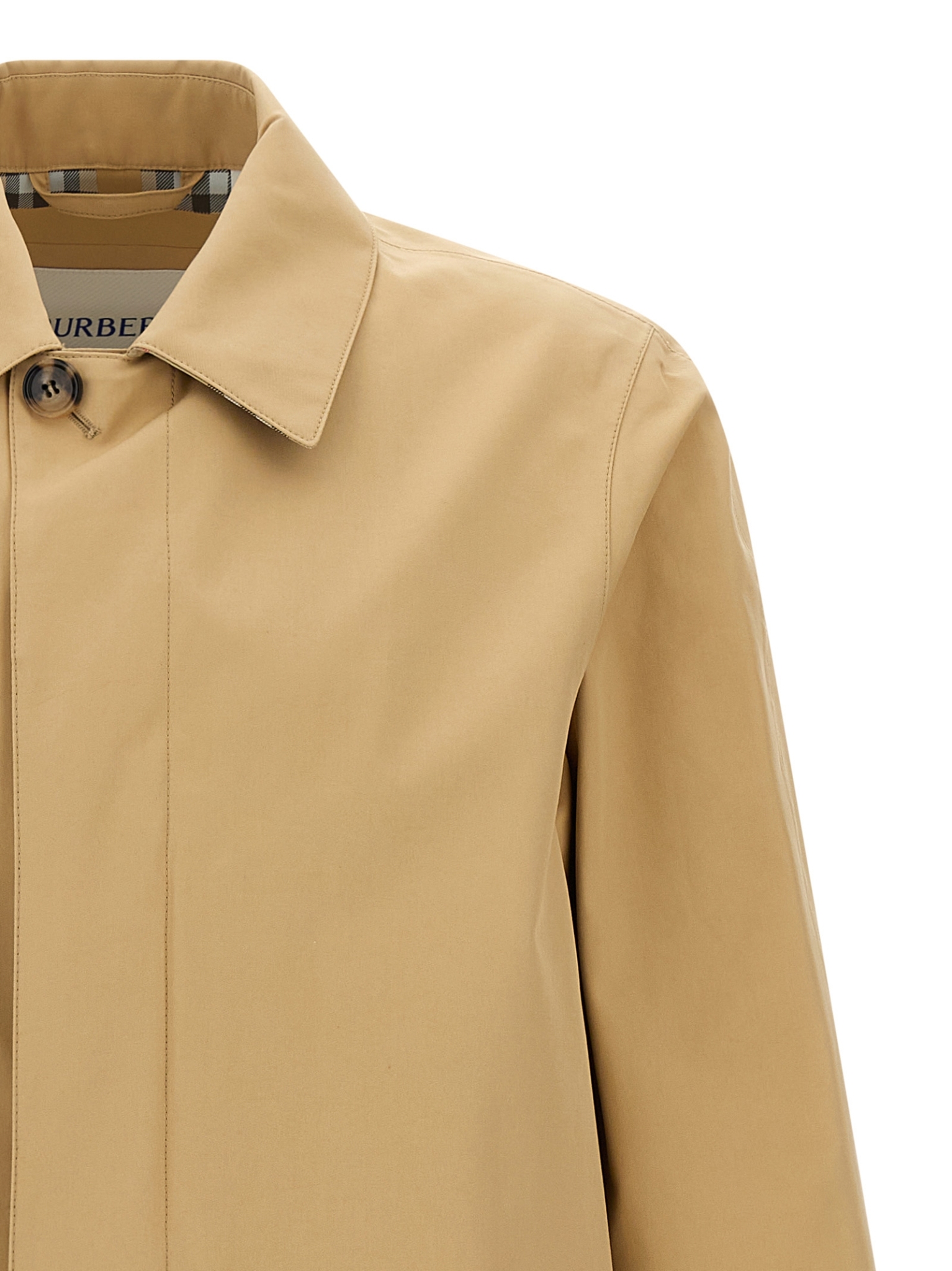 [Burberry] Coat FW25 8110195FLAX