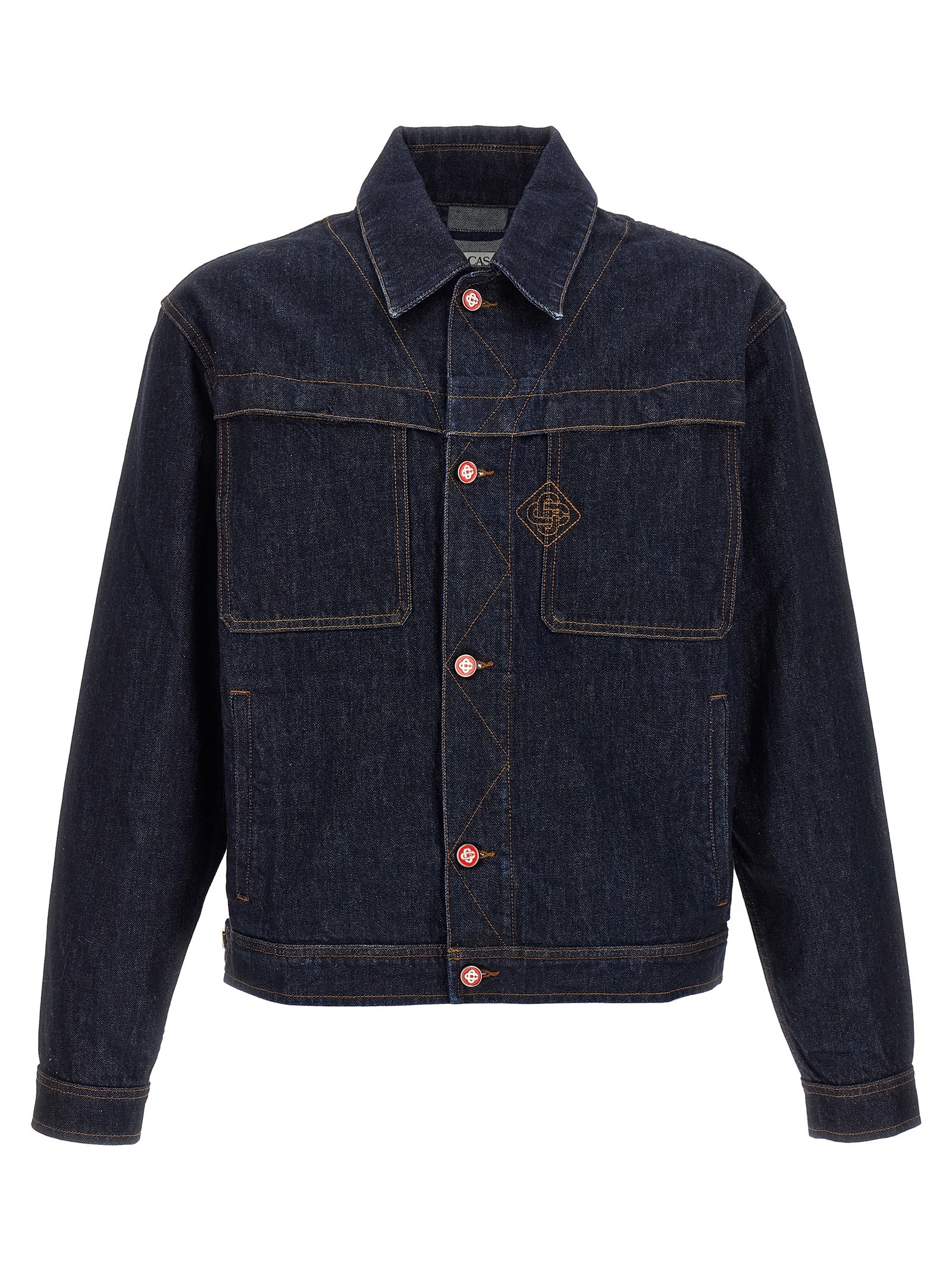 [Casablanca] Denim jacket FW25 MPF25JK40101INDIGO