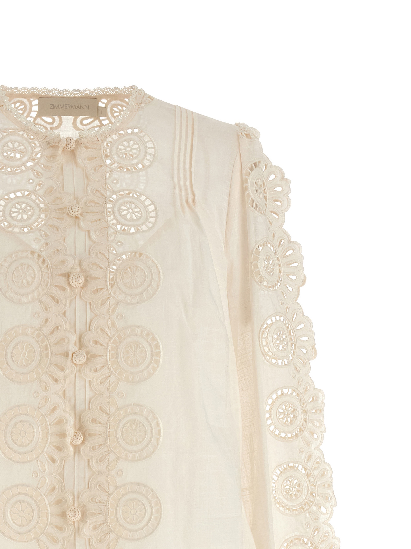 [Zimmermann] Shirts Long Sleeve FW25 4287TSS252IVO