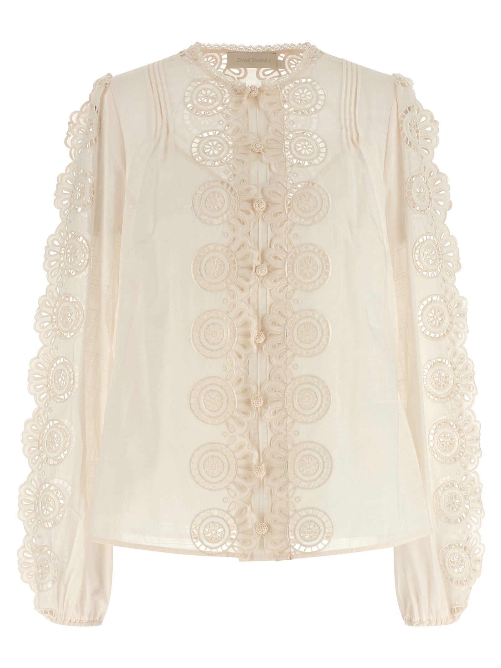 [Zimmermann] Shirts Long Sleeve FW25 4287TSS252IVO