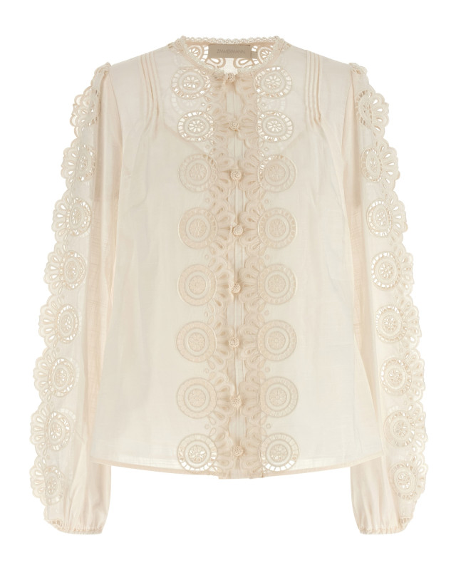 [Zimmermann] Shirts Long Sleeve FW25 4287TSS252IVO