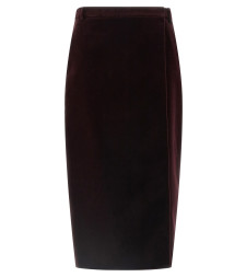 [Saint Laurent] Midi skirt FW25 826769Y615W6500